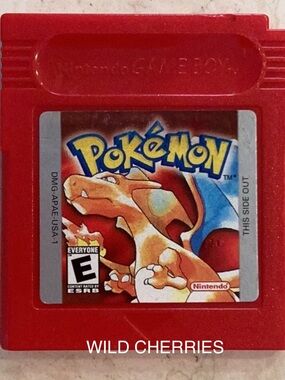 Pokemon Red Version Nintendo Gameboy Game Authentic Game Boy Original 1998